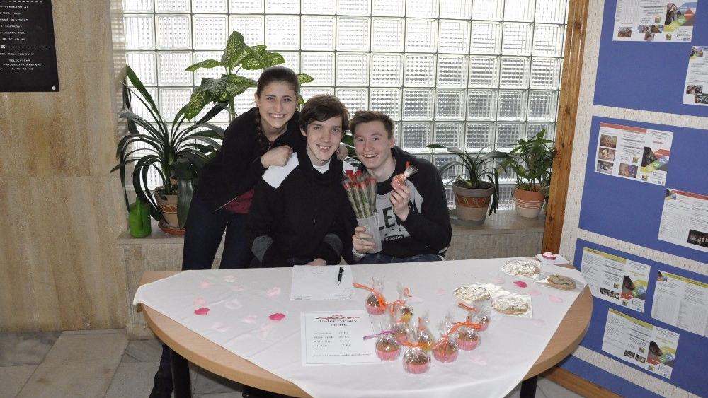 Valentýn se studentskou společností