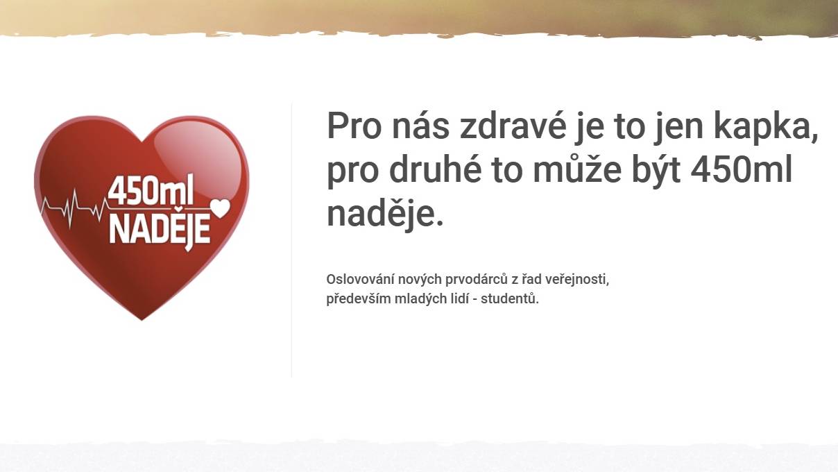 450ml naděje