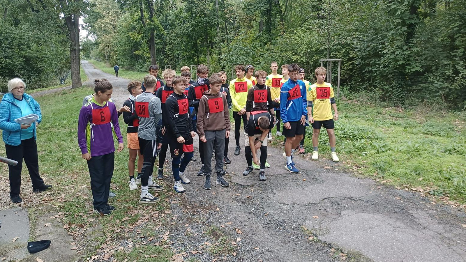 Okresní kolo v přespolním běhu